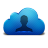 Cloud Contacts Icon